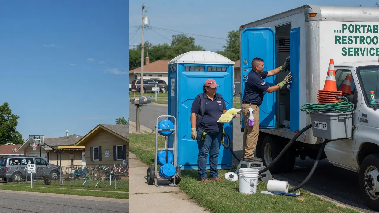 Portable Toilet Rental in Plover, WI near me